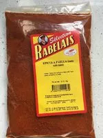 Mängden socker i Epices à paëlla sans colorant