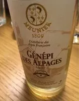 Mängden socker i Genepi des Alpes CHARLES MEUNIER, 40°