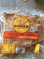 Mängden socker i Crêpes bretonnes au froment faites a la main