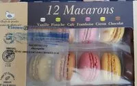 Mängden socker i 12 macarons
