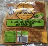 Mängden socker i Crêpes Bretones au froment