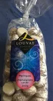 Mängden socker i Meringues Champignons Cacao