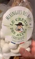 Mängden socker i Meringue a la chartreuse