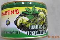 Mängden socker i Feulles de Vignes Farcies