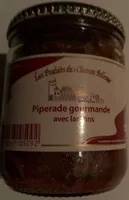 Mängden socker i Piperade gourmande avec lardons