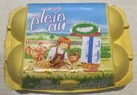 Mängden socker i 6 oeufs de plein air