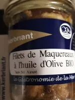 Mängden socker i Filet de maquereaux à l'huile d'olive