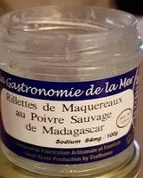 Mängden socker i Rillettes De Maquereau Au Poivre Sauvage