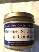 Mängden socker i Rillettes de St Jacques au Combavza