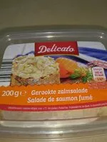 Mängden socker i Gerookte zalmsalade