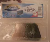 Mängden socker i Pavés de saumon avdc peau