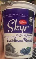 Mängden socker i Skyr myrtille