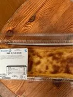 Mängden socker i Bande de flan nature