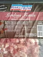 Mängden socker i Lardons Fumés 500 g