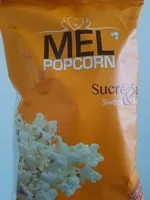 Mängden socker i Mel Pop corn sucré salé