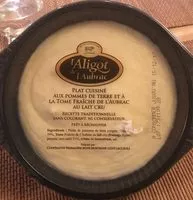Mängden socker i L’Aligot de l’Aubrac - Plat cuisiné aux pommes de terre et à la Tome fraîche de l'Aubrac au lait cru