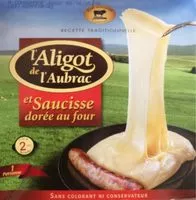 Mängden socker i Jeune Montagne Aligot D'aubrac Frais Saucisse Doree Four 300
