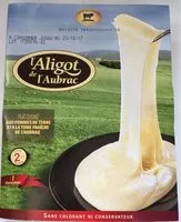 Mängden socker i Aligot de l'Aubrac frais Jeune montagne