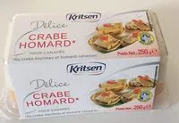 Mängden socker i Délice crabe homard