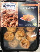 Mängden socker i Apéri' Clafoutis aux crevettes & curry Thaï