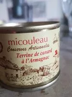 Mängden socker i Terrine de canard à l'armagnac