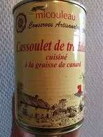 Mängden socker i Cassoulet de tradition