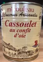 Mängden socker i Cassoulet au confit d'oie