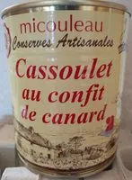 Mängden socker i Cassoulet au confit de canard