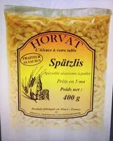 Mängden socker i Spatzlis