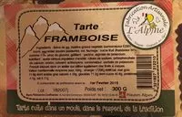 Mängden socker i Tarte Framboise