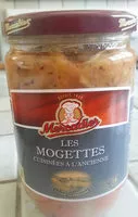Mängden socker i Mogettes Cuisinées à l'Ancienne - 600 gr