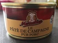 Mängden socker i Le pâté de campagne