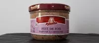 Mängden socker i Pâté de foie