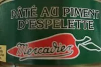 Mängden socker i Pate au piment d'espelette