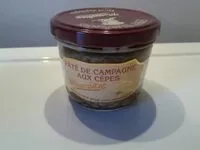 Mängden socker i Pâté De Campagne Aux Cèpes