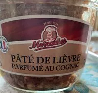 Mängden socker i Pâté de lièvre parfumé au cognac