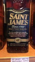 Mängden socker i Saint James Hors d'âge Rhum