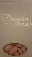 Mängden socker i Dragées avola