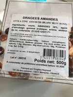 Mängden socker i Dragees