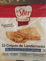Mängden socker i Crêpes de Landerneau au Lait Frais
