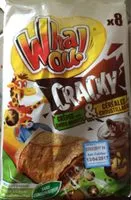 Mängden socker i Whaou Crepes Cracky Choco     Noisetteset  Cereales X8 256g