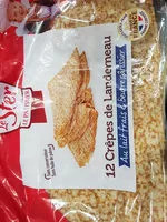 Mängden socker i Crêpes de Landerneau