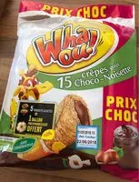 Mängden socker i Crêpe goût choco noisette