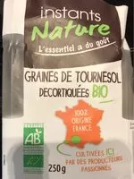 Mängden socker i Graines de tournesol decortiquées bio