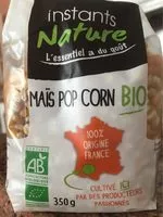 Mängden socker i Maïs popcorn biologiques