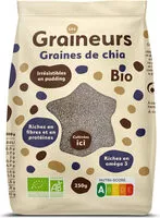 Mängden socker i Graines de Chia biologiques