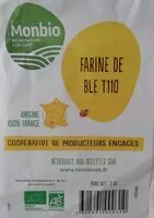Mängden socker i Farine de blé T110