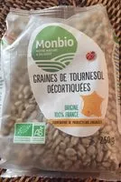 Mängden socker i Graine De Tournesol Decortiquee Monbio Ab