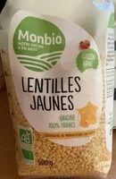 Mängden socker i Lentilles jaunes bio