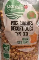 Mängden socker i Pois Chiches Décortiqués type desi